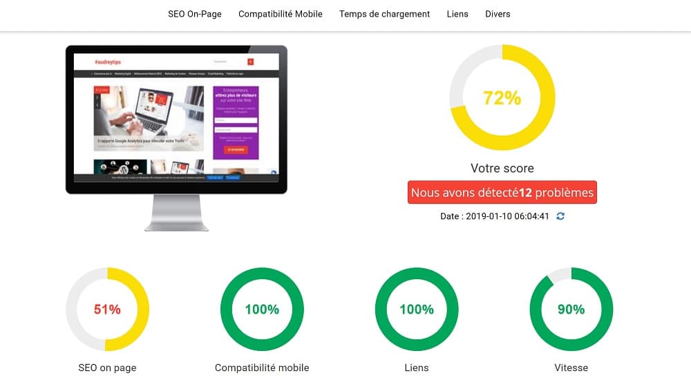 audit référencement site