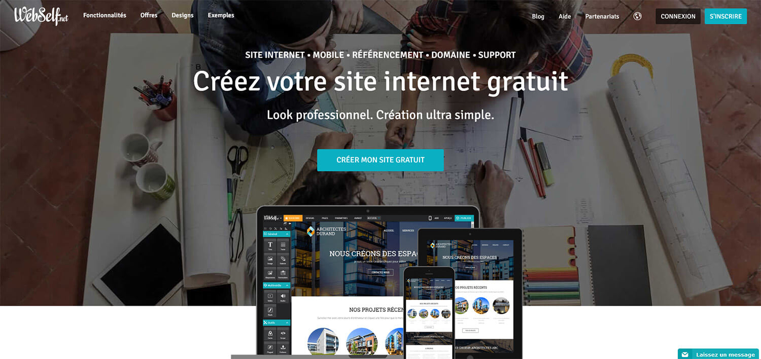 créer un site internet gratuit