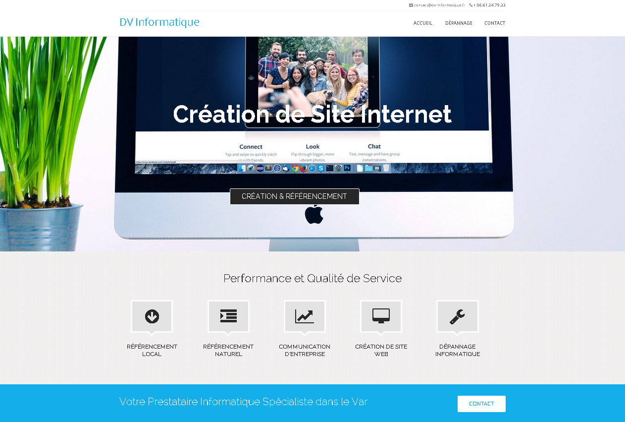 création site web professionnel