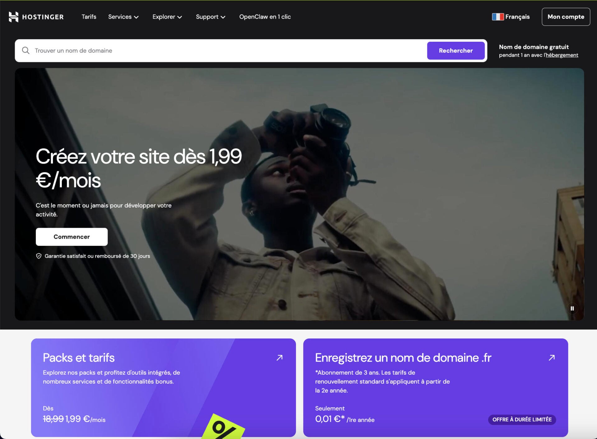 faire un site vitrine